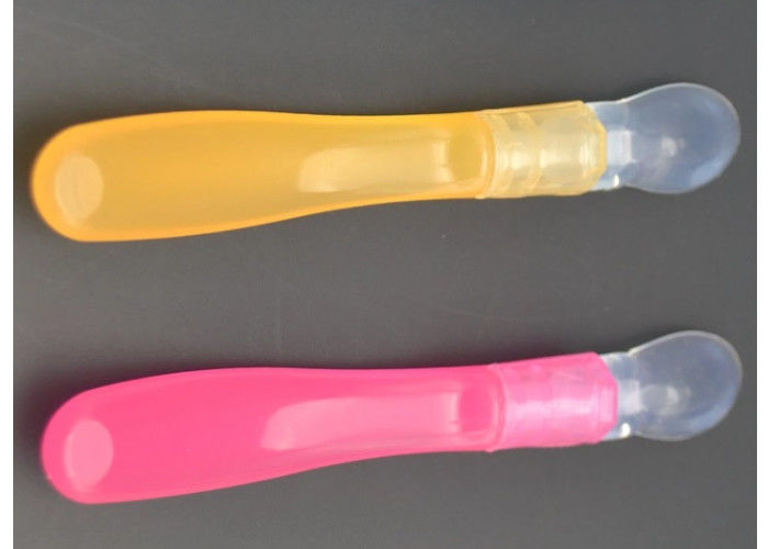 2-kolorowa silikonowa łyżka do formowania wtryskowego wielokrotnego użytku